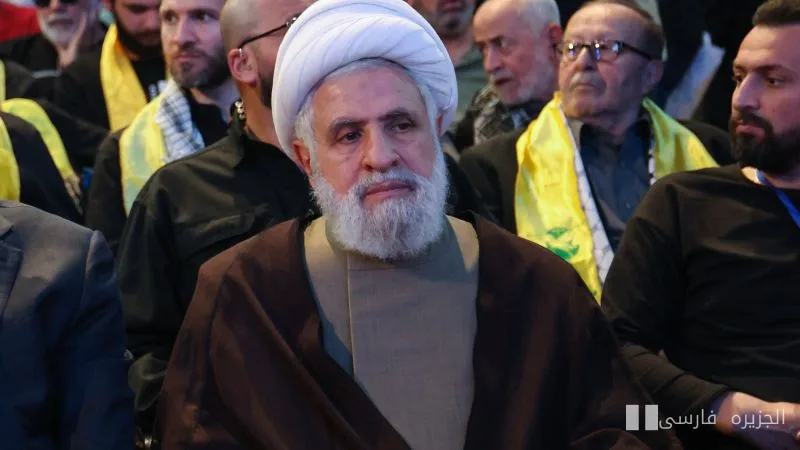 نعیم قاسم خواستار توقف مذاکرات مستقیم لبنان با اسرائیل شد