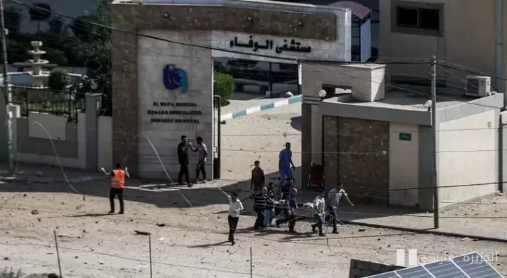 بیمارستان الوفاء غزه به دلیل بحران سوخت خدمات خود را معلق کرد