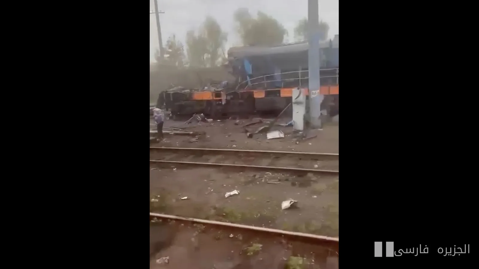 Russian Drone Attack on Train Near Ukraine-Poland Border After Boris Johnson's Departure