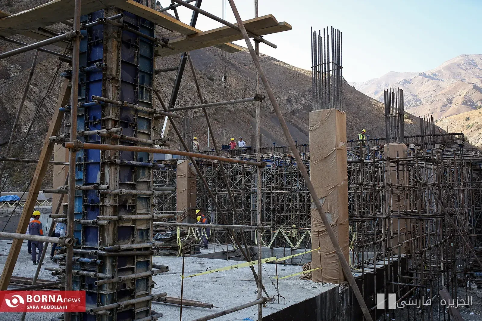 Progress of Phase 2 Construction of Tehran-North Freeway in Section 3
