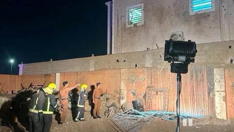 حمله حوثی‌ها به جازان: دو زخمی و خسارت به مسجد