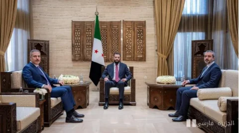 دیدار فیدان و الجولانی در دمشق: تأکید بر هماهنگی امنیتی