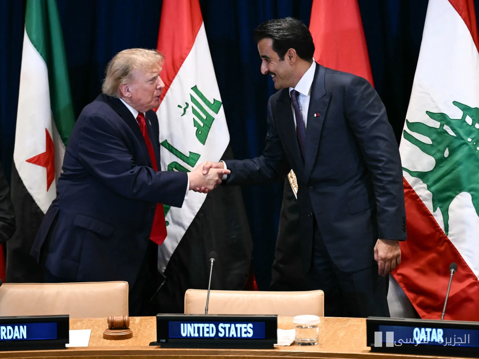 ترامب مناقشة ثلاث ساعات مع إيران في الأمم المتحدة