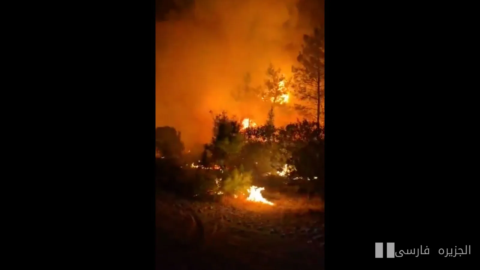 Massive Fires in Antalya: Tourists Flee from Danger