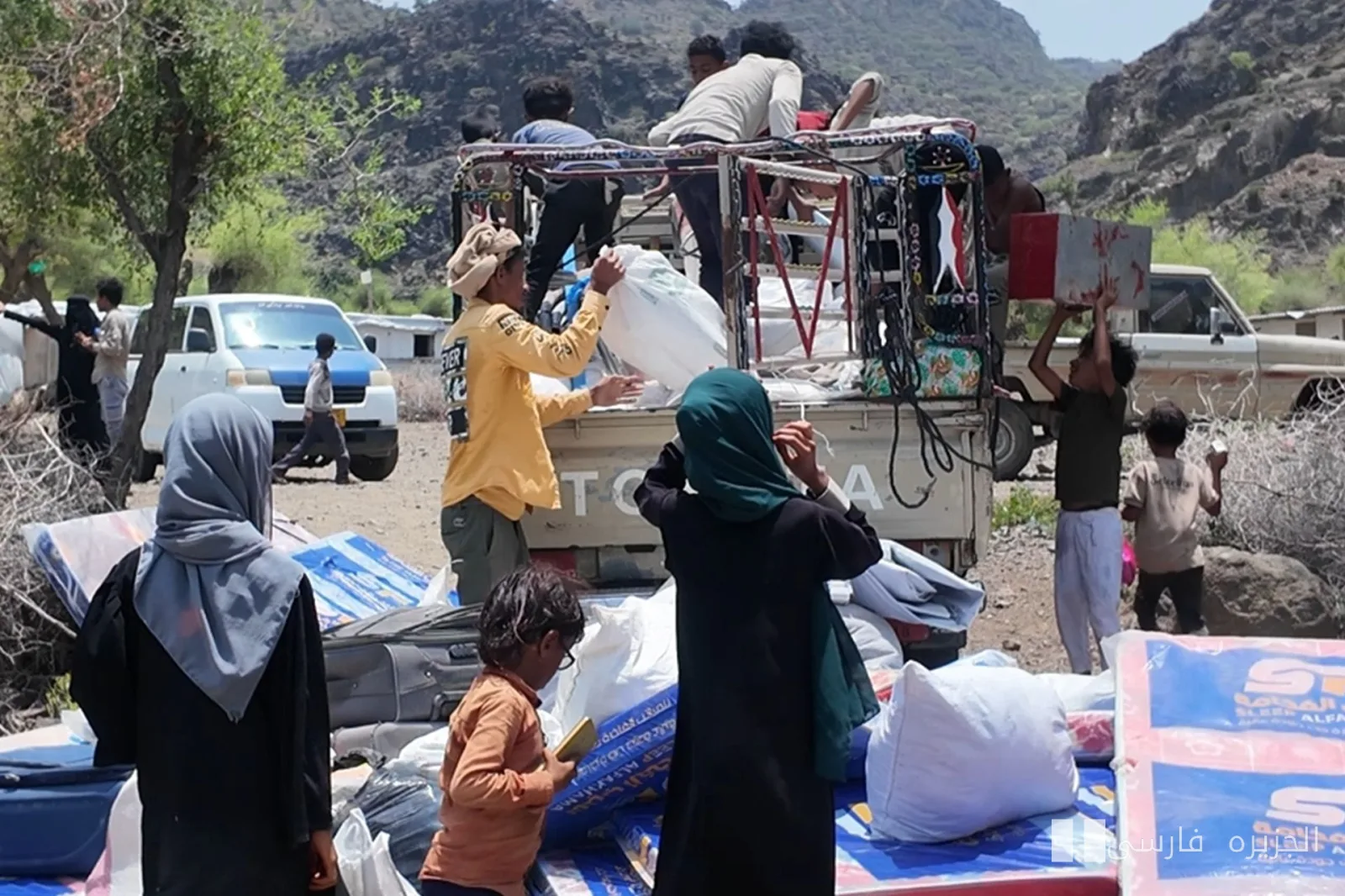 موج جدید مهاجرت در غرب تعز؛ خانواده‌ها در خطر بی‌خانمانی