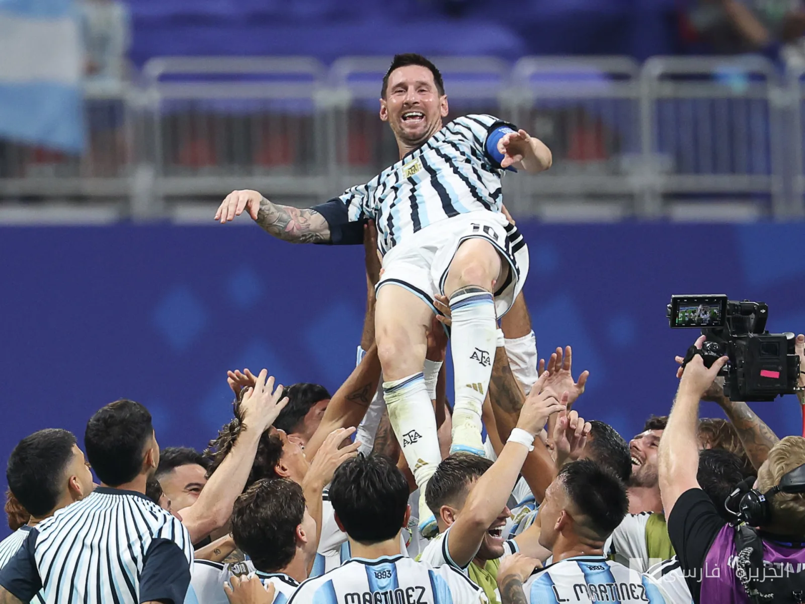 Lionel Messi verabschiedet sich in einem Freundschaftsspiel gegen Benin
