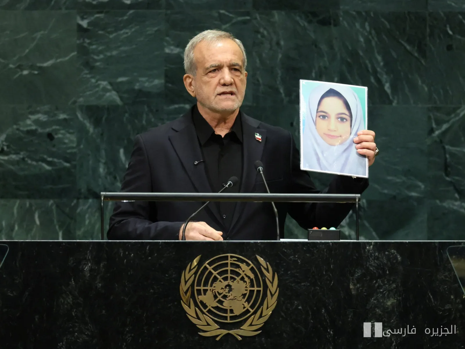 سخنرانی رئیس‌جمهور ایران در سازمان ملل: تهران به فشارها تسلیم نمی‌شود
