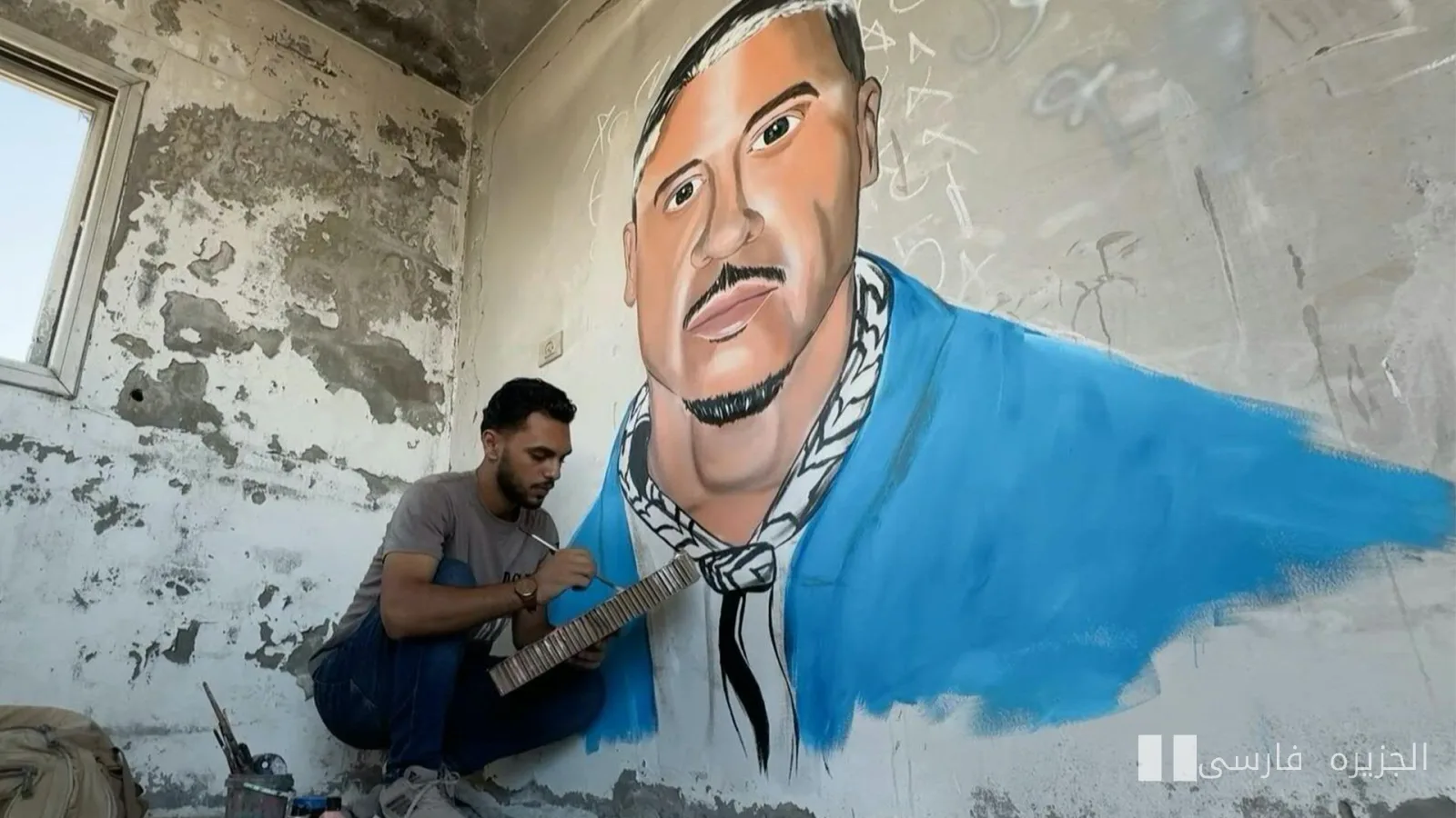هنرمندان غزه از مکلمور به خاطر حمایت از فلسطین تجلیل کردند