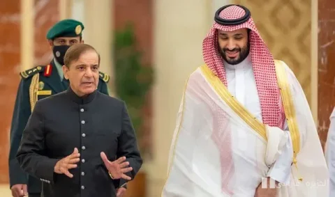 گفتگوی جنجالی بن سلمان و شهباز شریف: سکوت در برابر حملات