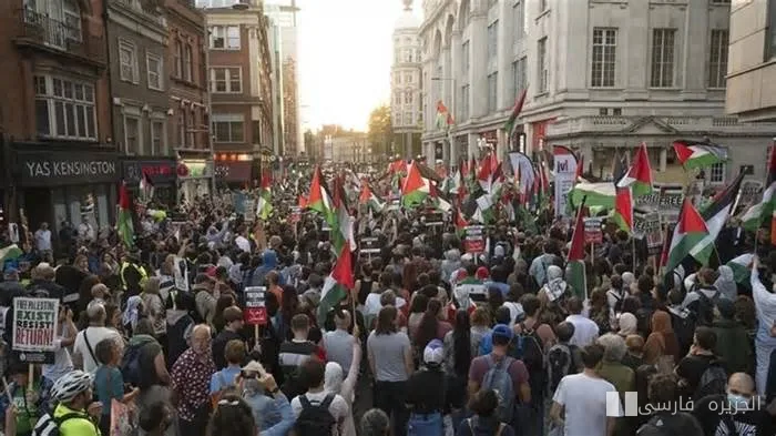 برگزاری تجمعات جهانی در حمایت از فلسطین در ۶۰ کشور