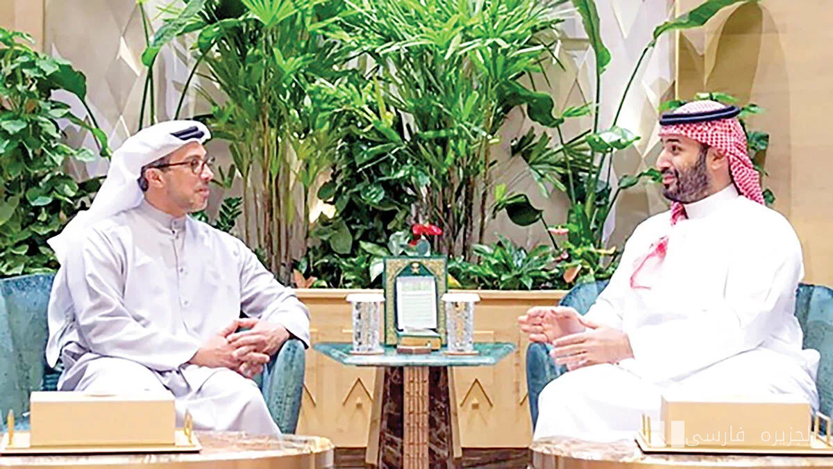 دیدار محمد بن‌سلمان و منصور بن زاید در ریاض برای آشتی در یمن