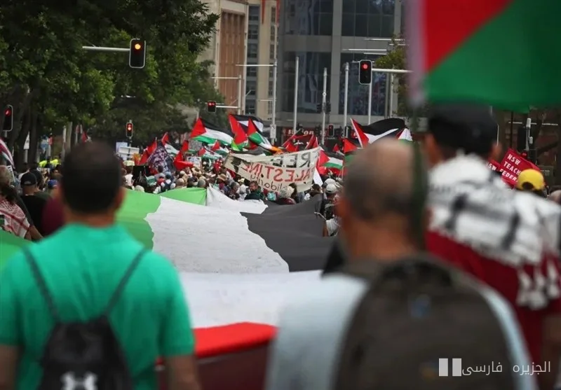 تجمع حامیان فلسطین در سئول برای توقف جنگ غزه