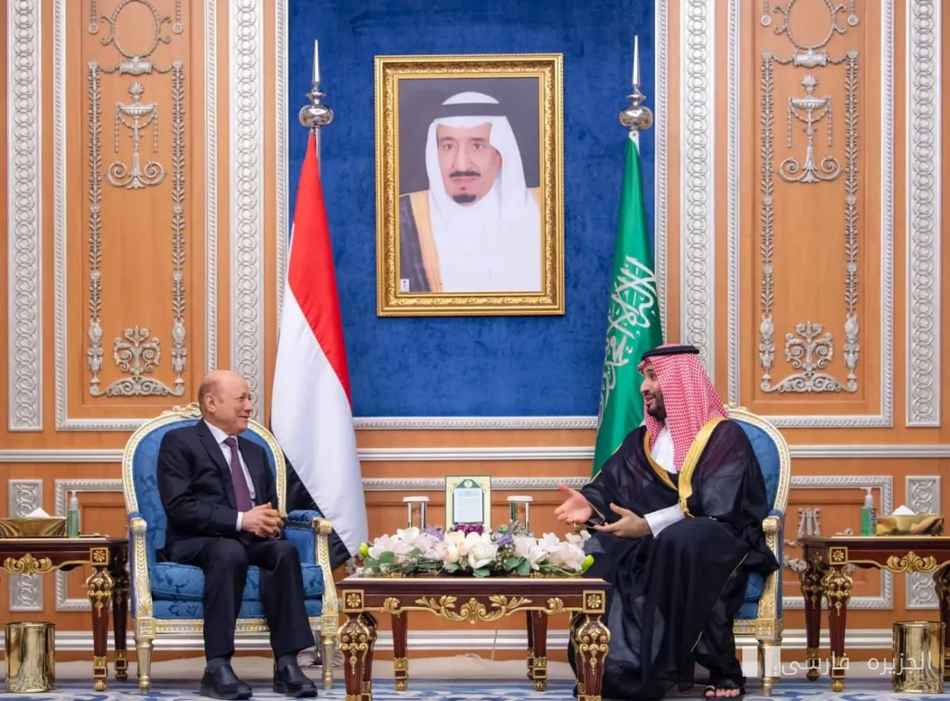 محمد بن سلمان بر حمایت از دولت یمن و مقابله با حوثی‌ها تاکید کرد