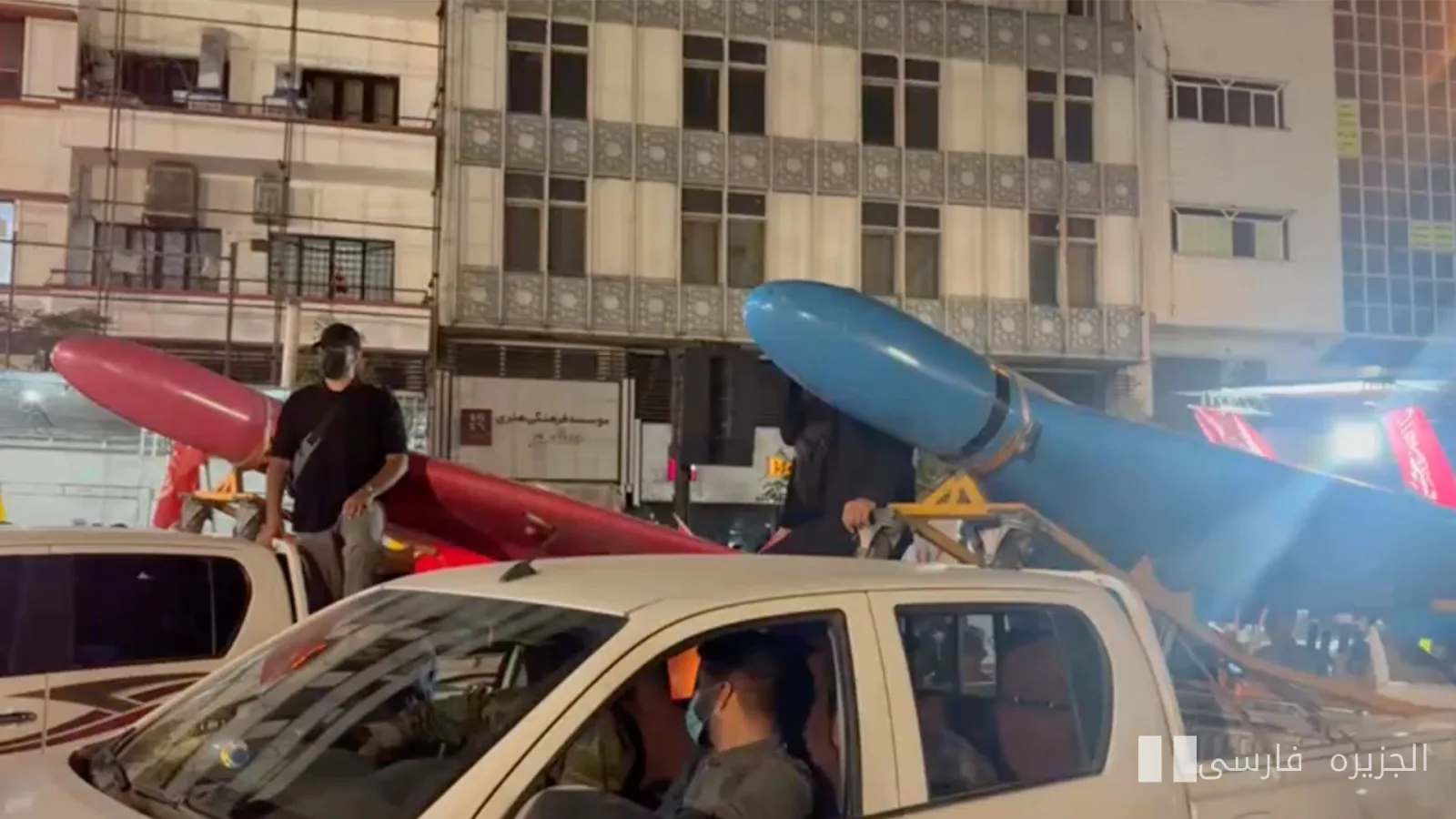 رژه پهپادهای شاهد در تهران با استقبال مردمی پرشور